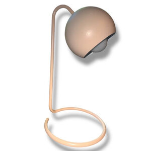 Globe Electric Dobby 16" Matte Rose Desk Lamp MCM Glam Gold Legs